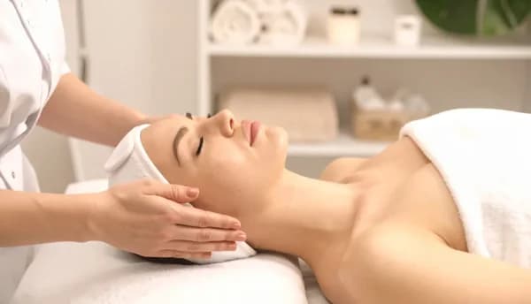 Klassische Gesichtsbehandlung