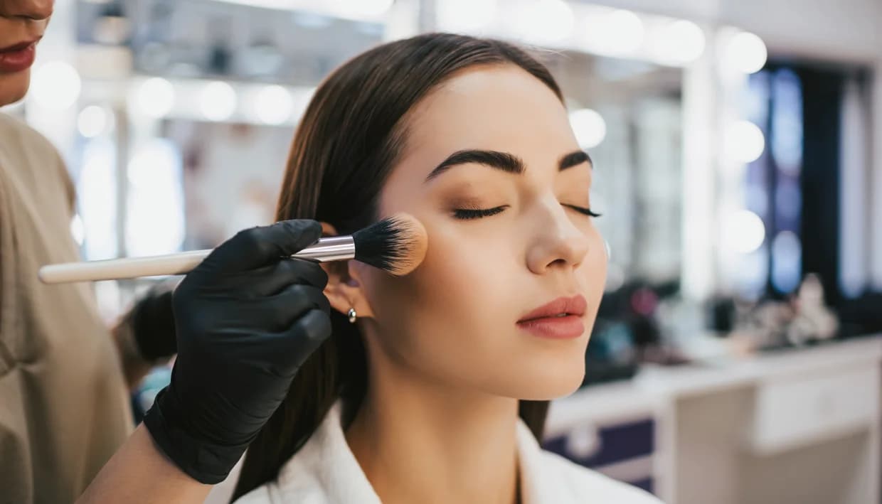 Professionelles Make-up