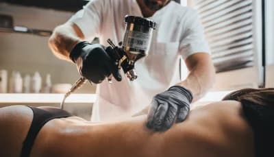 Spray Tanning / Bräunungsdusche