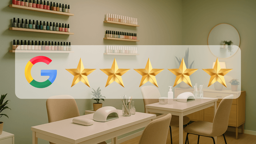 Mehr Sterne für Ihr Nagelstudio: Wie neviaa Google-Bewertungen kinderleicht sammelt und Ihren Ruf stärkt